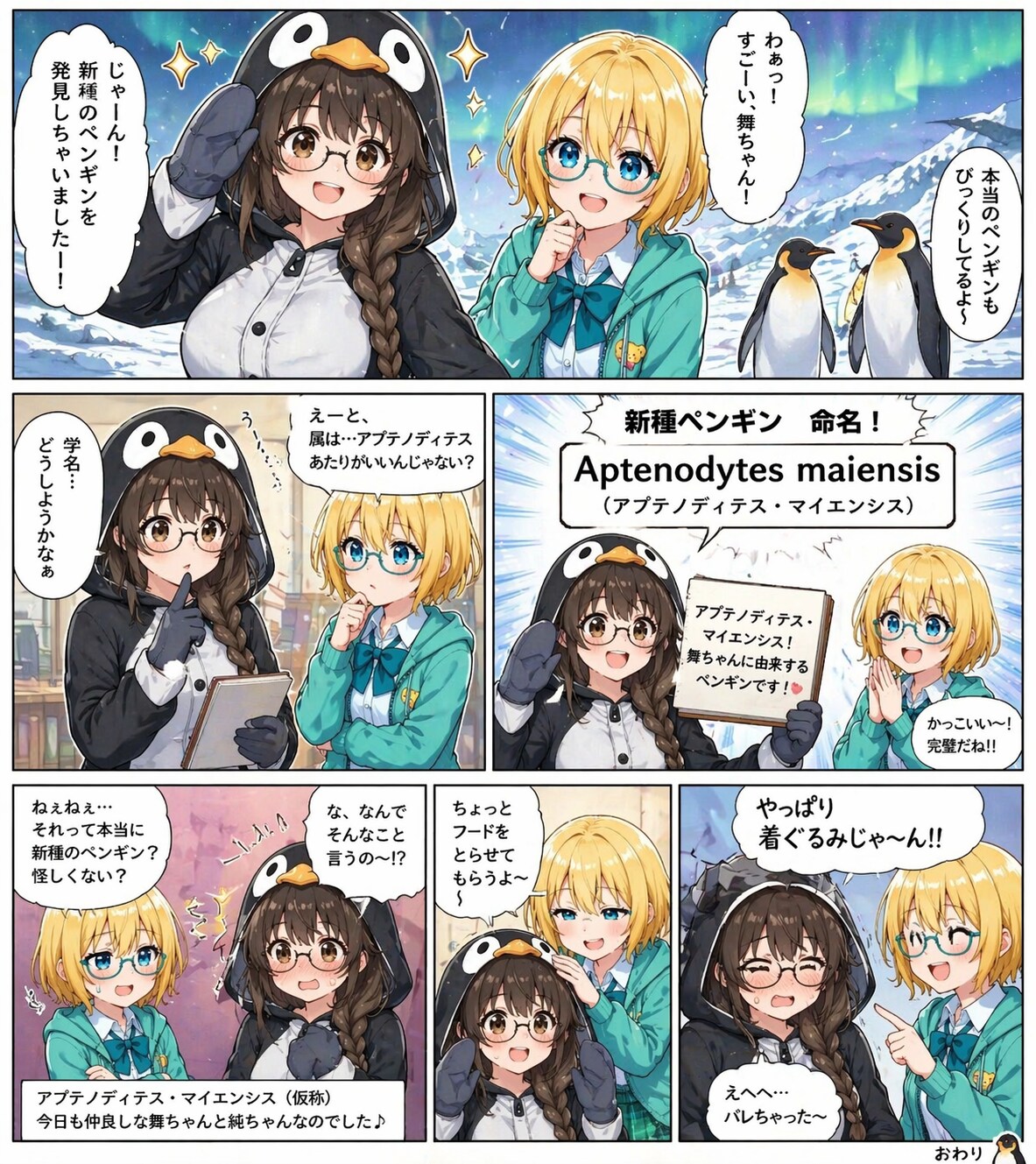 新種発見！アプテノディテス・マイエンシス！
