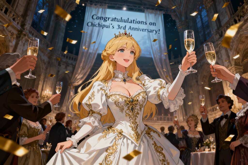 🎊ちちぷい3周年記念パーティー🎉