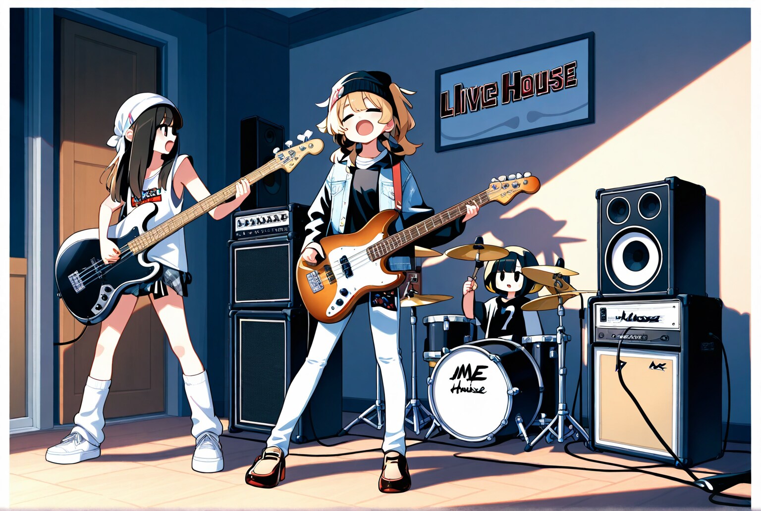 過去に生成した「ガールズバンド」 | の人気AIイラスト・グラビア