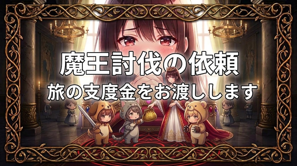 【KIGURUMI QUEST＃４】謁見の間