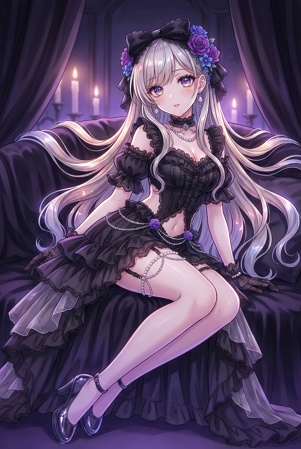 虚空に咲く緋桜の召喚姫