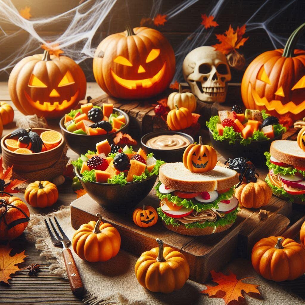 ハロウィンランチ