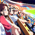 観戦中 3枚目