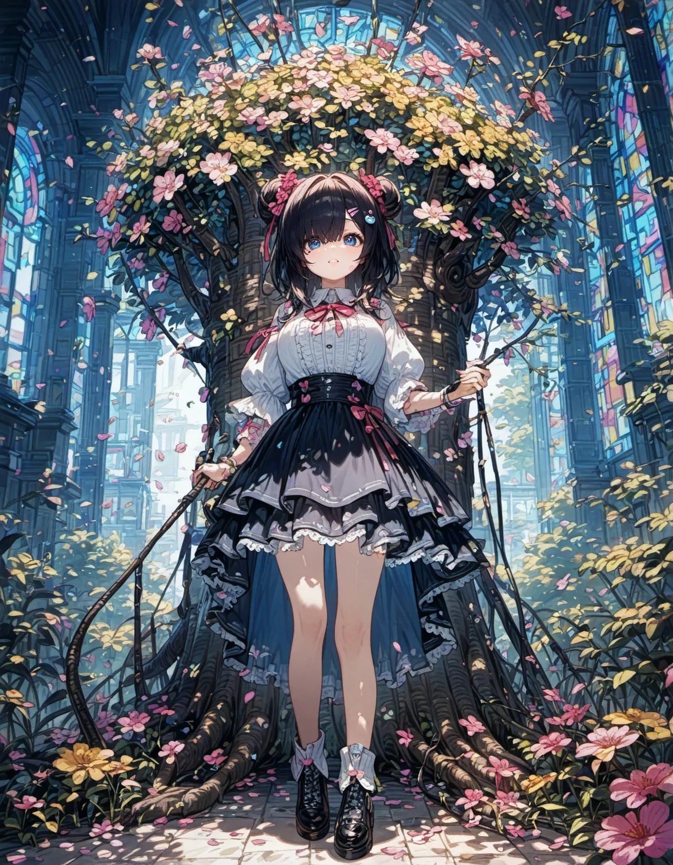 Keeper of the Blooming Throne | の人気AIイラスト・グラビア