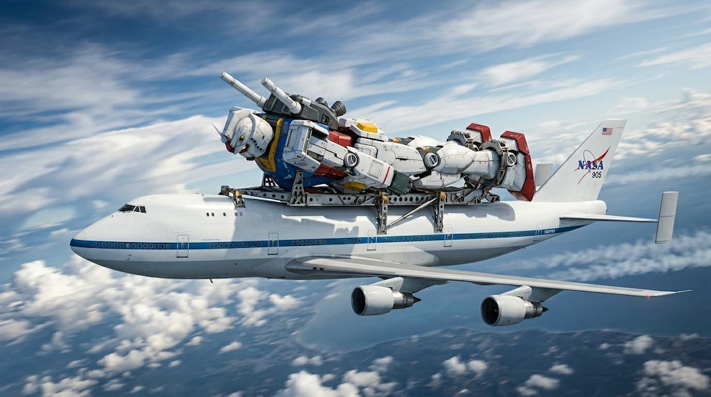 モビルスーツ用輸送機