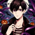 リボンな、ハロウィンの黒髪短髪男性★その2(10枚) 4枚目