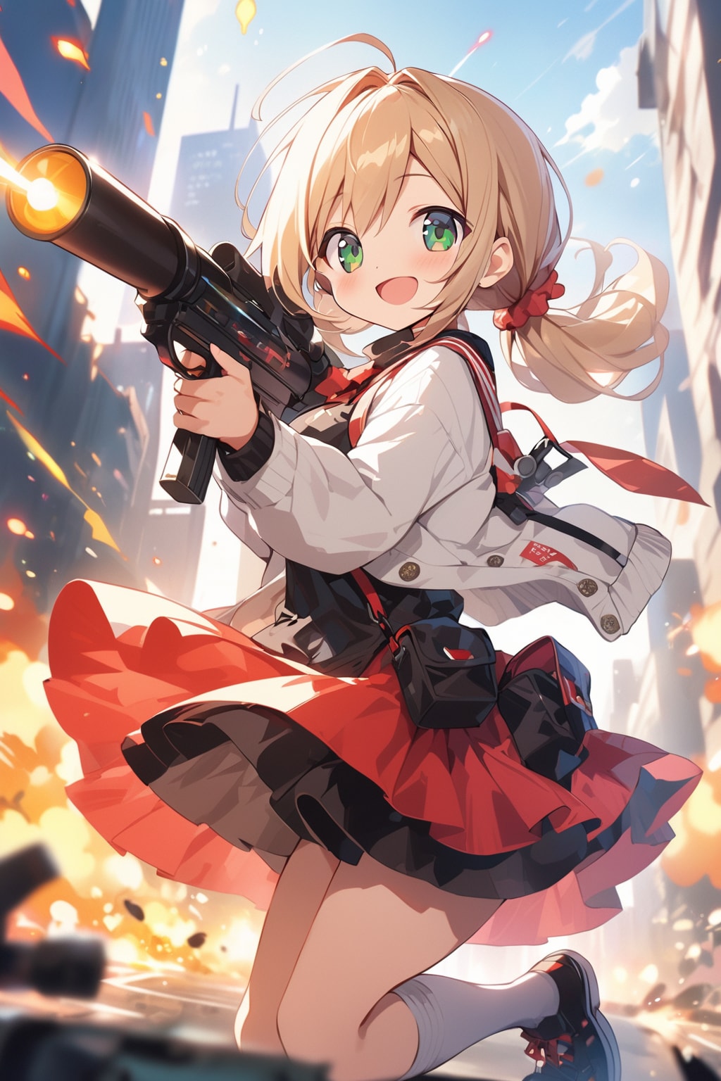 寝起きドッキリ、朝ですよ～♪ | の人気AIイラスト・グラビア