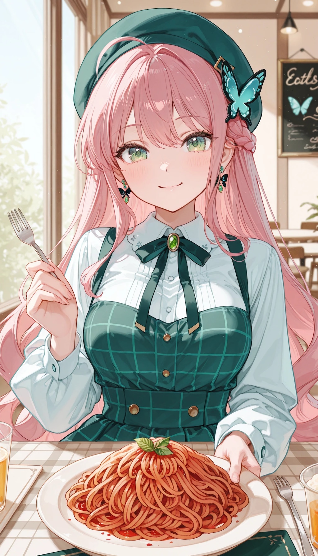 このパスタ美味しいね～！*