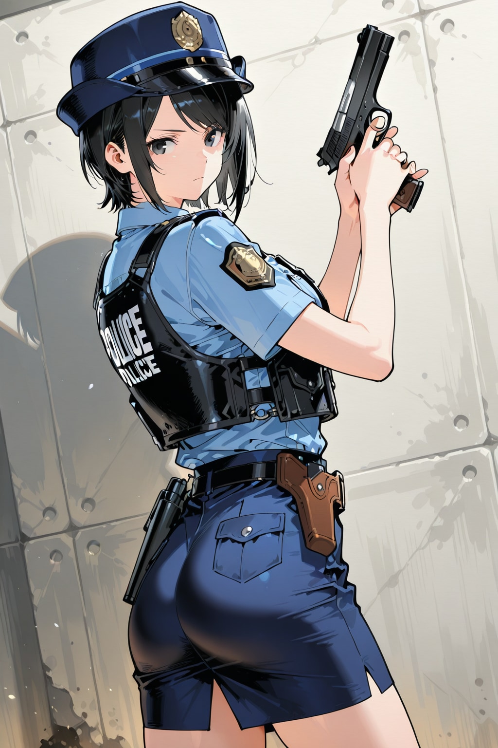 警察の藍音ちゃん✨