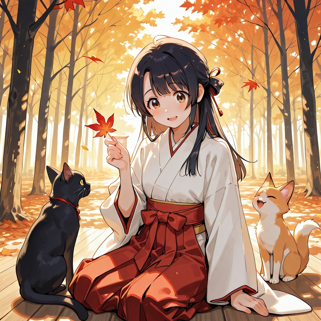 ねことみこ | の人気AIイラスト・グラビア