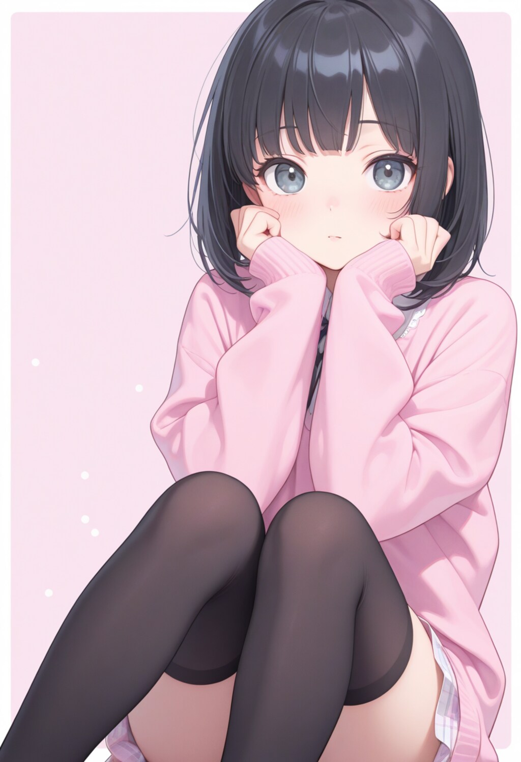 黒髪の美少女(124)