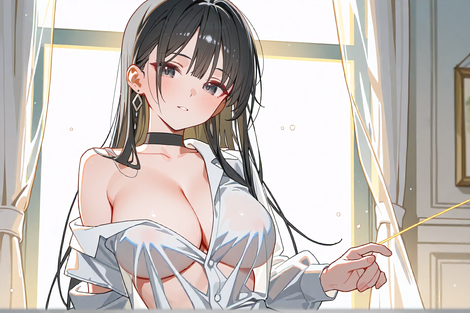 透けシャツ