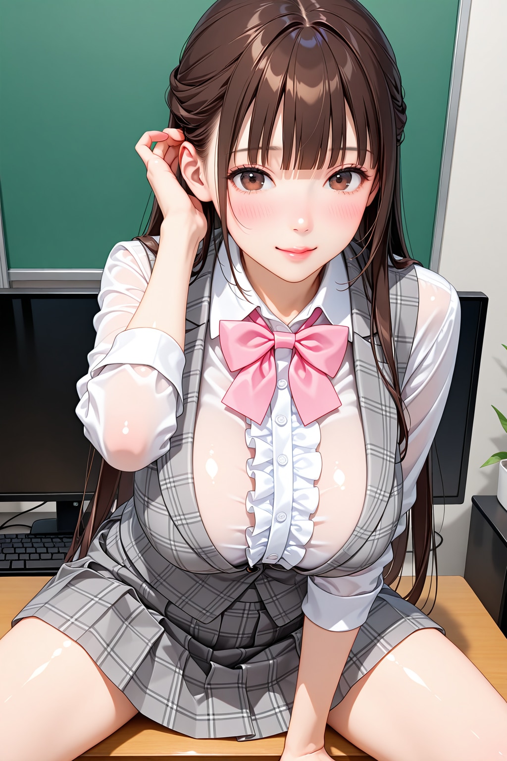 髪を耳にかける仕草って