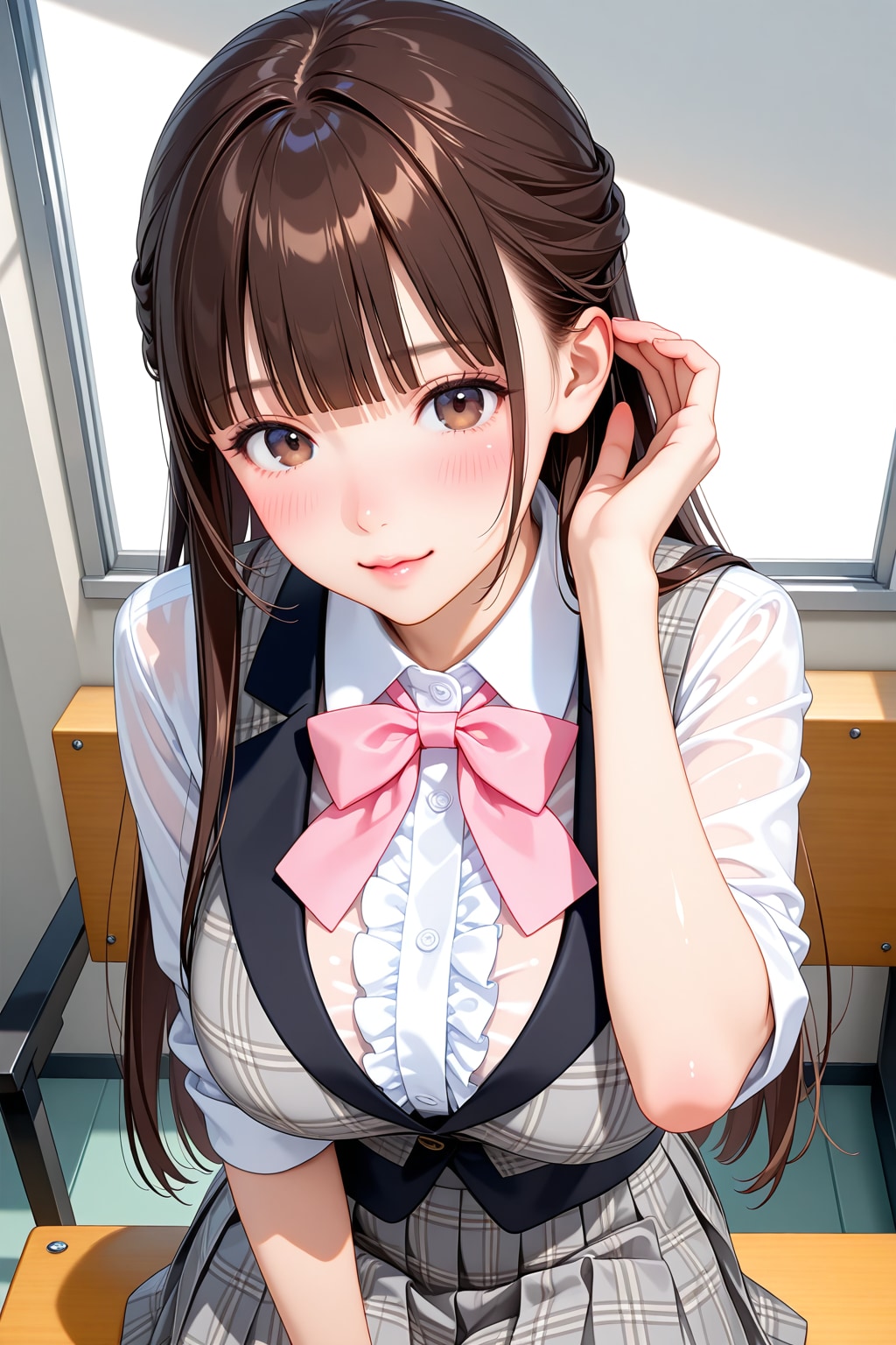 髪を耳にかける仕草って