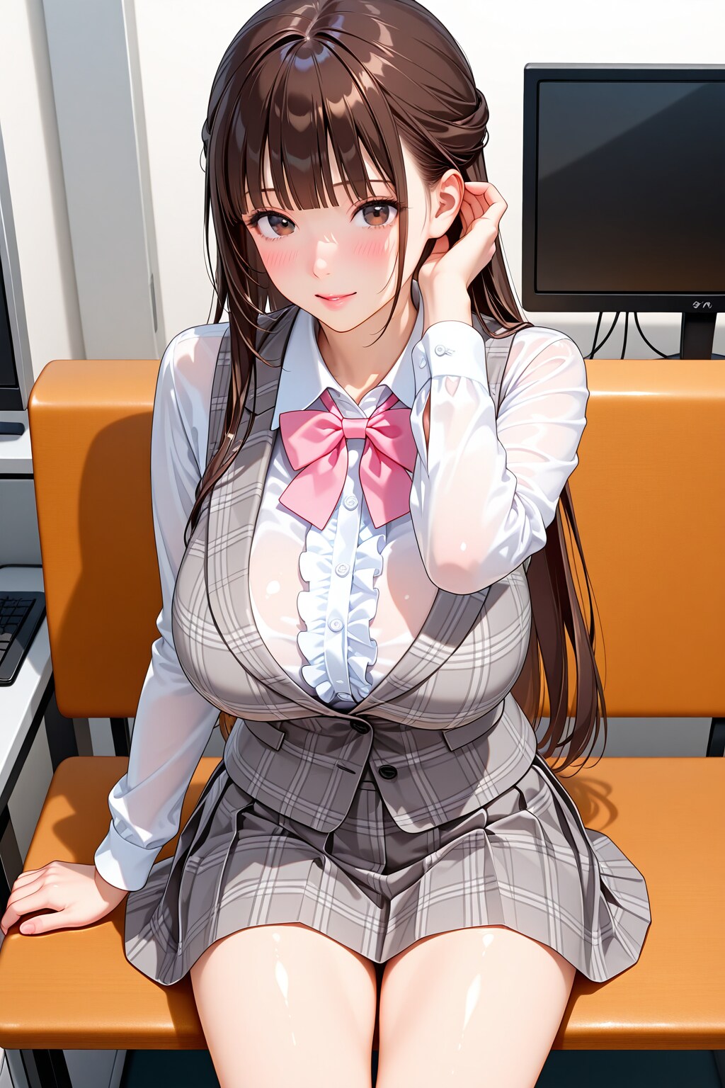 髪を耳にかける仕草って