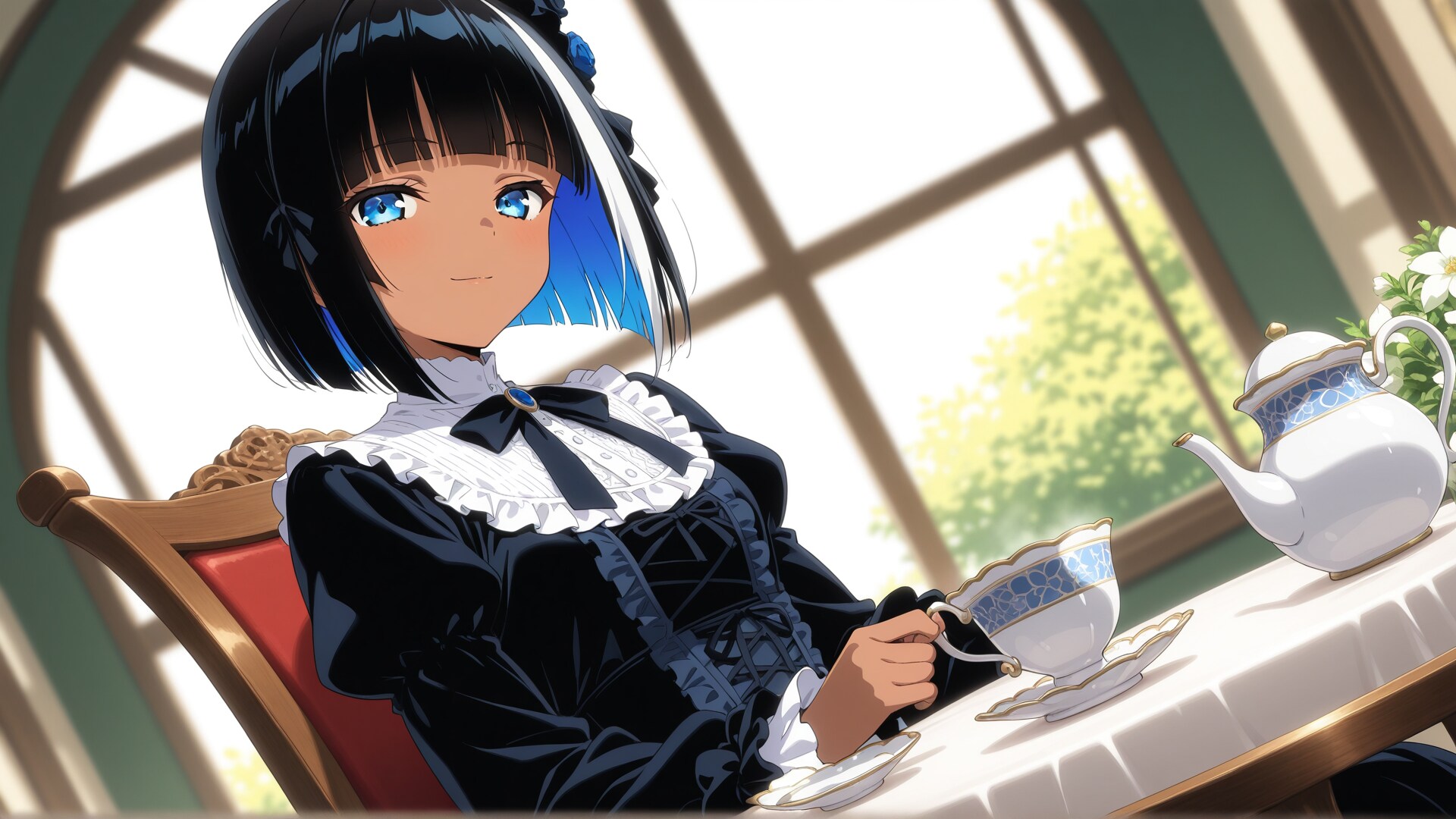 うちの子お茶会！