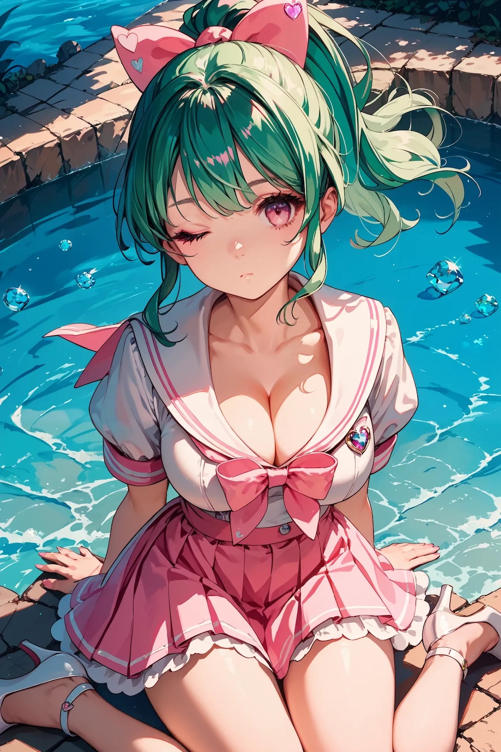 ポニーテールも似合う♡ Lunaちゃん