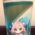 ガラスのコップの中のかわいい女の子 8枚目