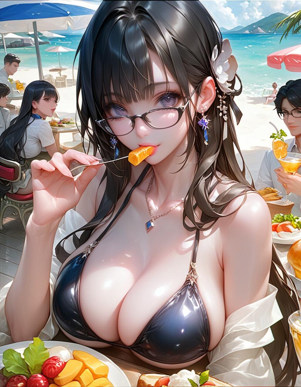 ビーチリゾートレストラン　レイカ様とお泊り！かな？