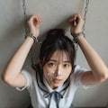 美人が拘束されているのでイタズラしてみた 8枚目