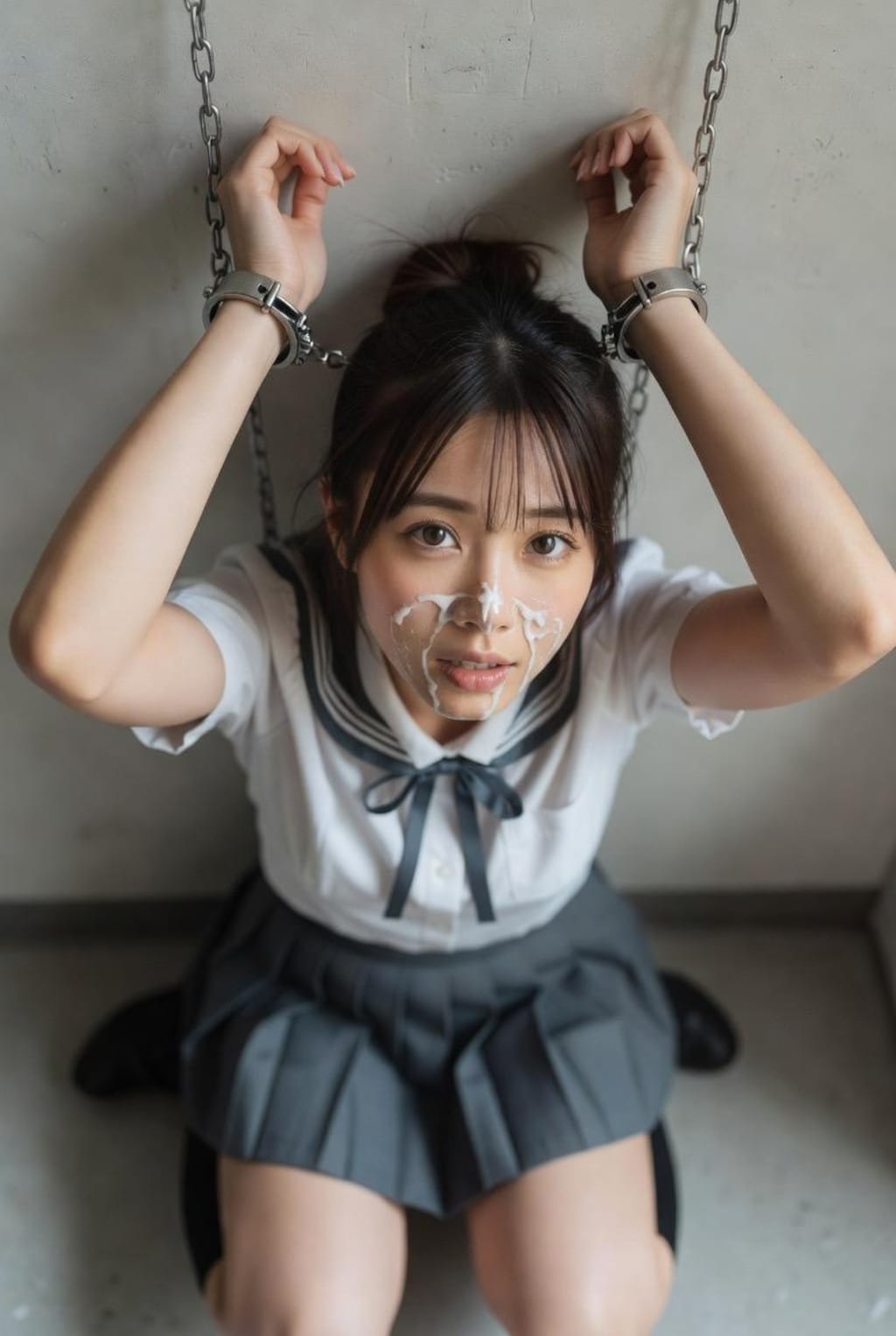 美人が拘束されているのでイタズラしてみた