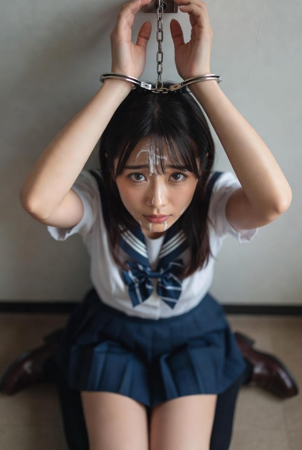 美人が拘束されているのでイタズラしてみた