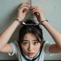 美人が拘束されているのでイタズラしてみた 5枚目