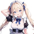 金髪メイド 3枚目