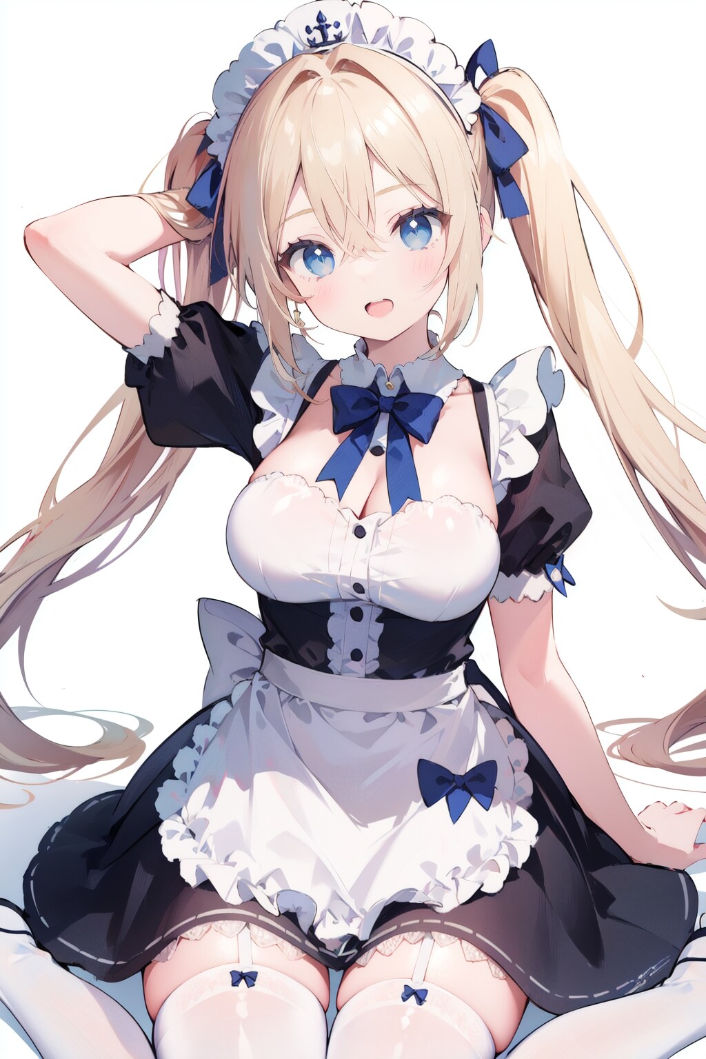 金髪メイド