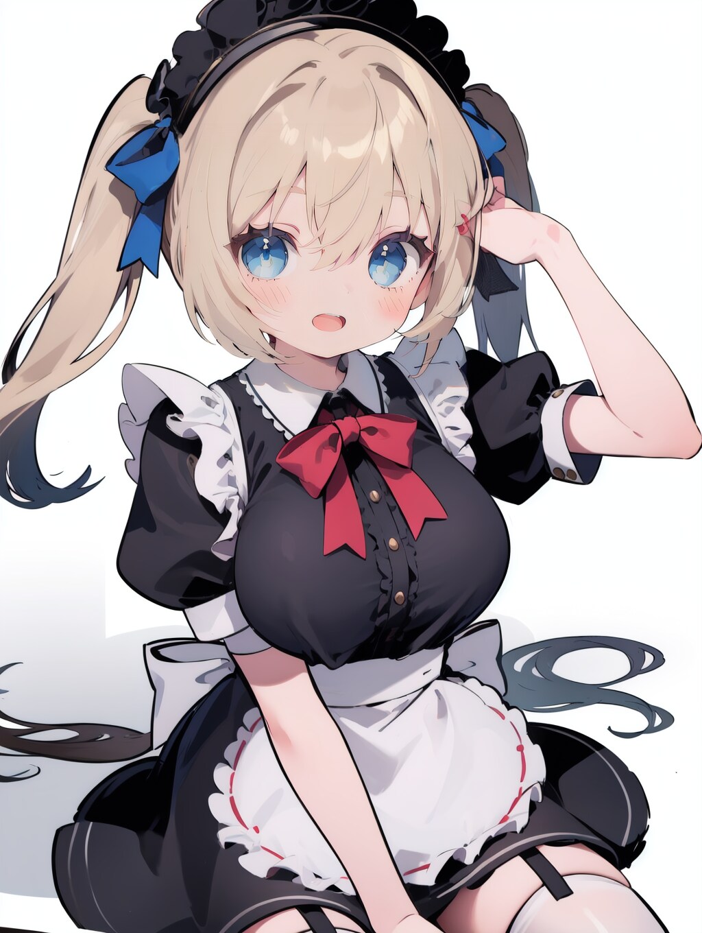 金髪メイド