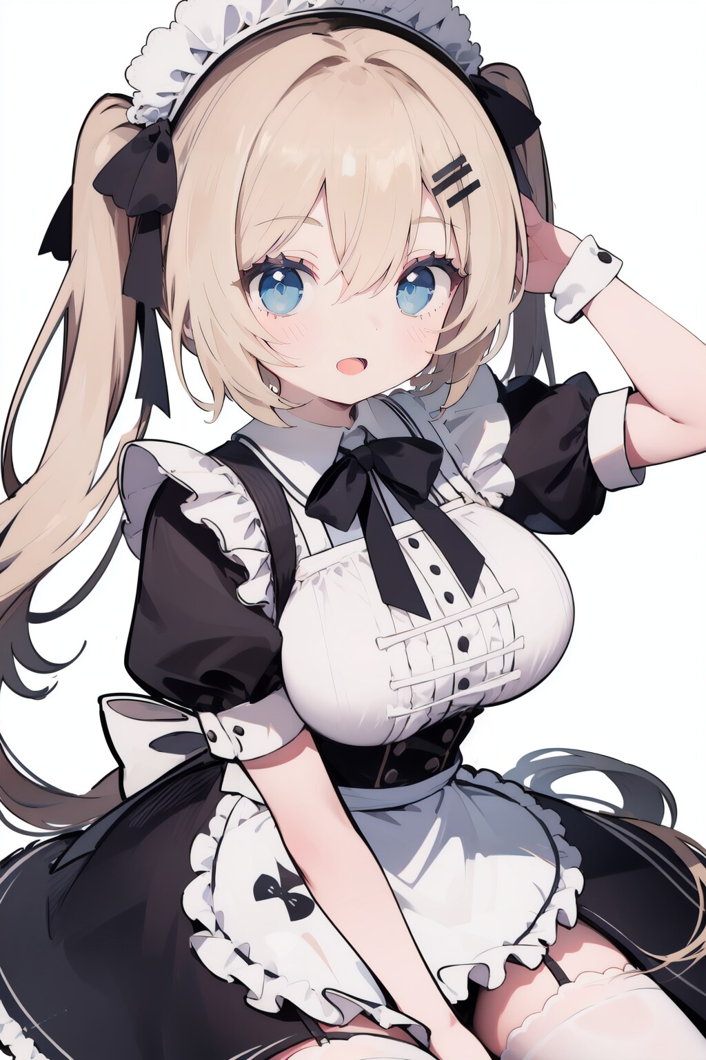 金髪メイド