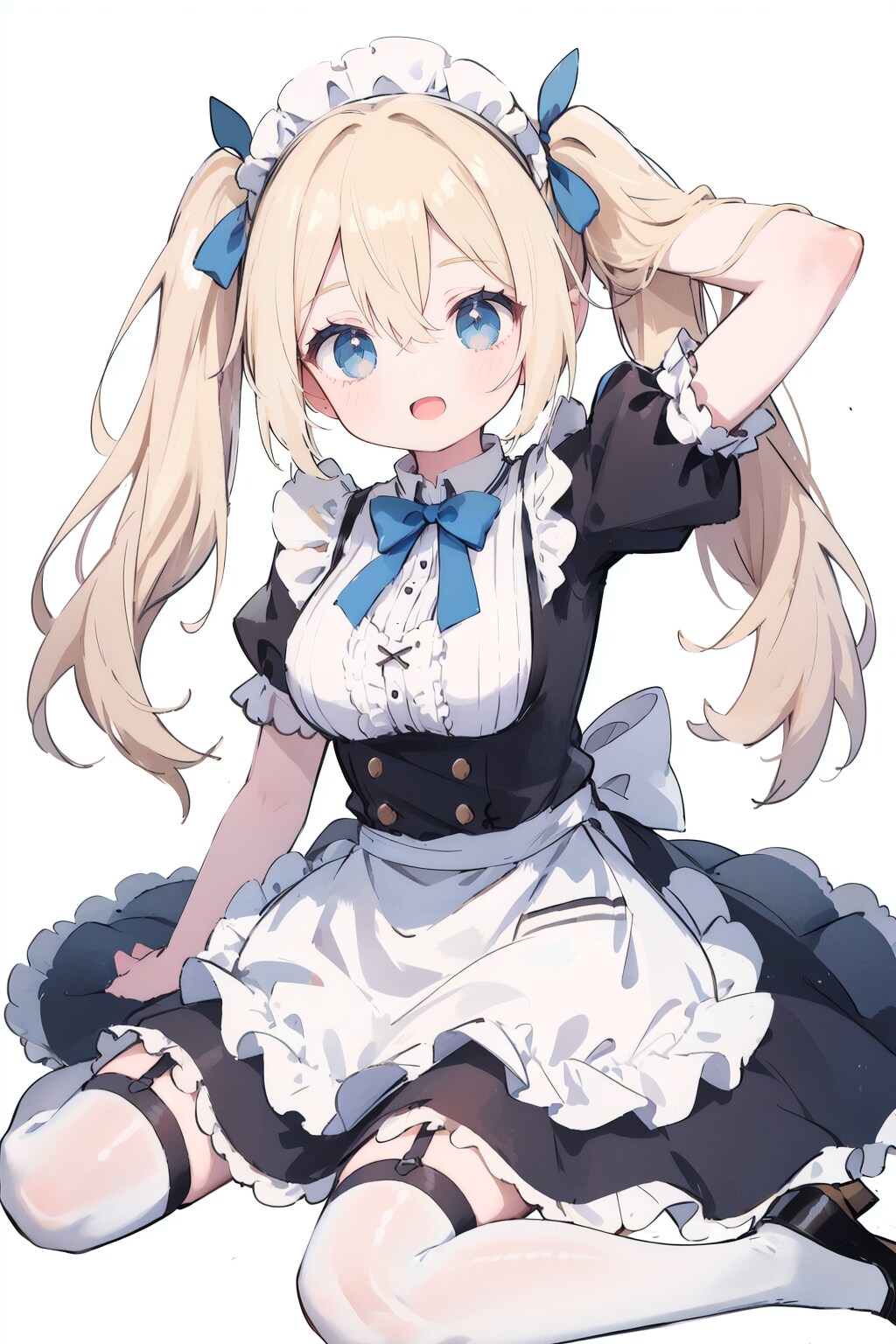 金髪メイド