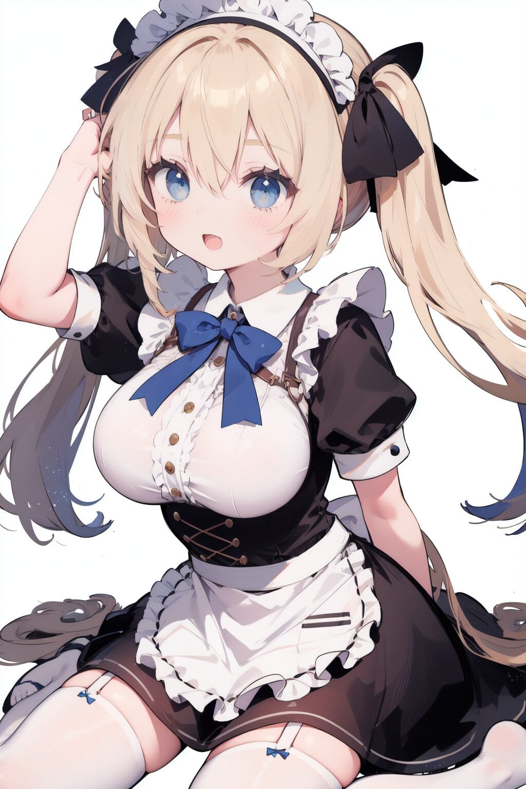 金髪メイド