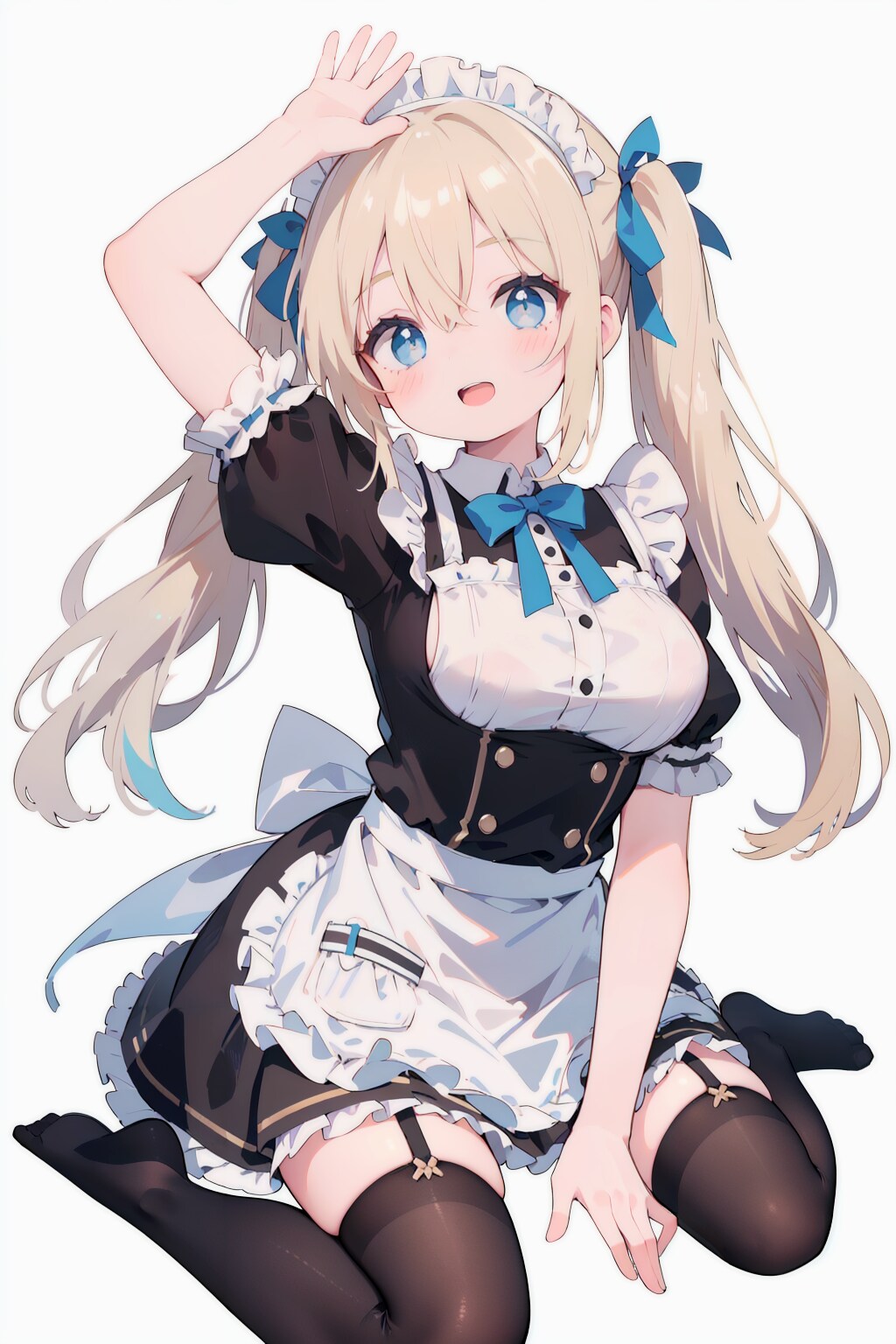金髪メイド