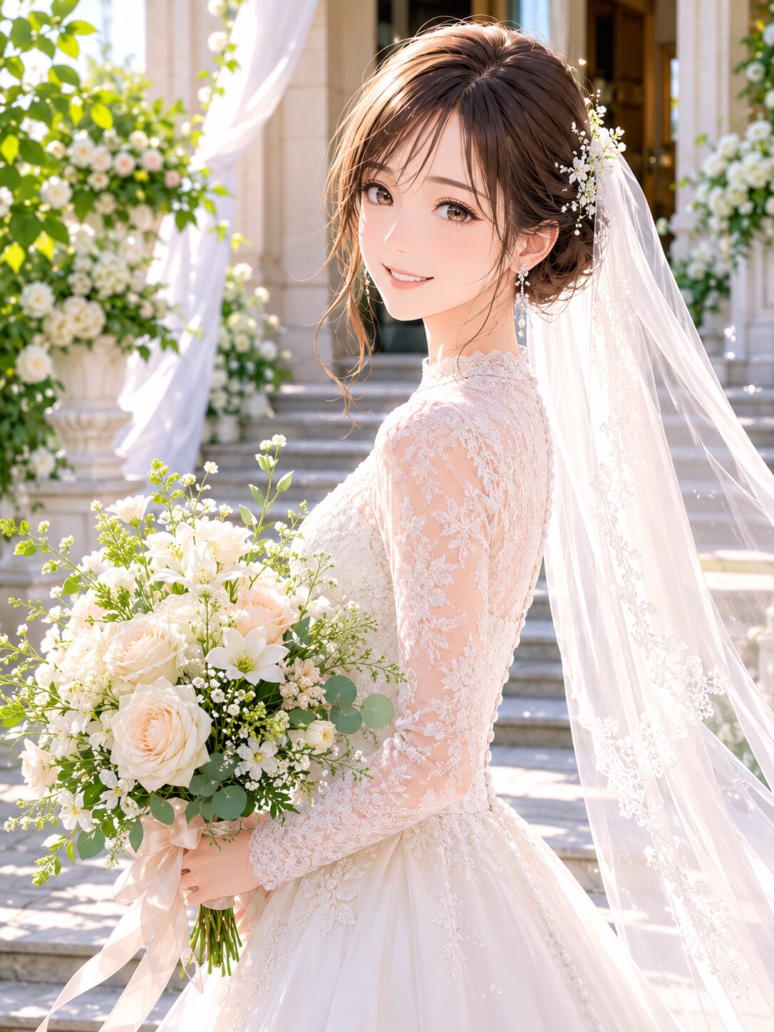 マリッジの女性