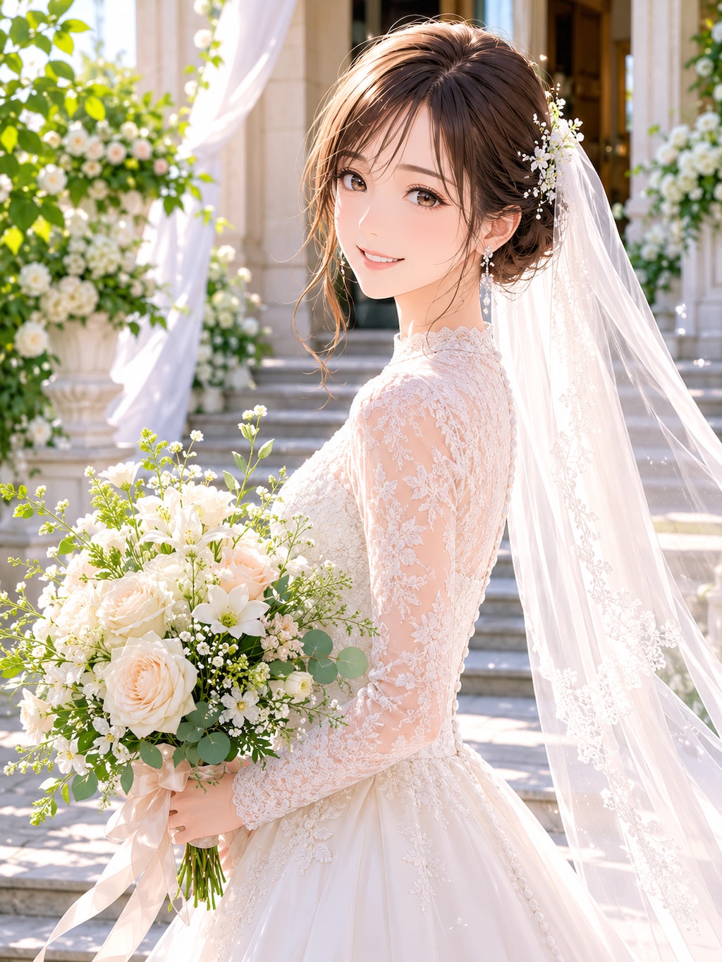 マリッジの女性