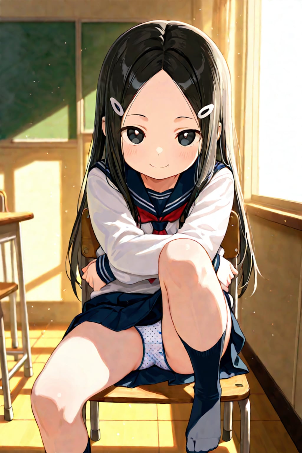 片膝開脚