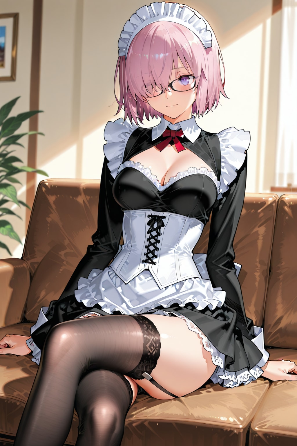 1/06　おはようございます・・・えっと、もう起きる時間ですよ。 | の人気AIイラスト・グラビア