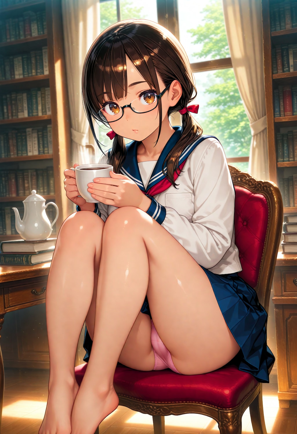 読書とティータイム