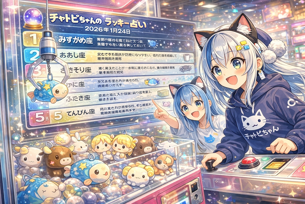 チャトピちゃん占い（01/24）