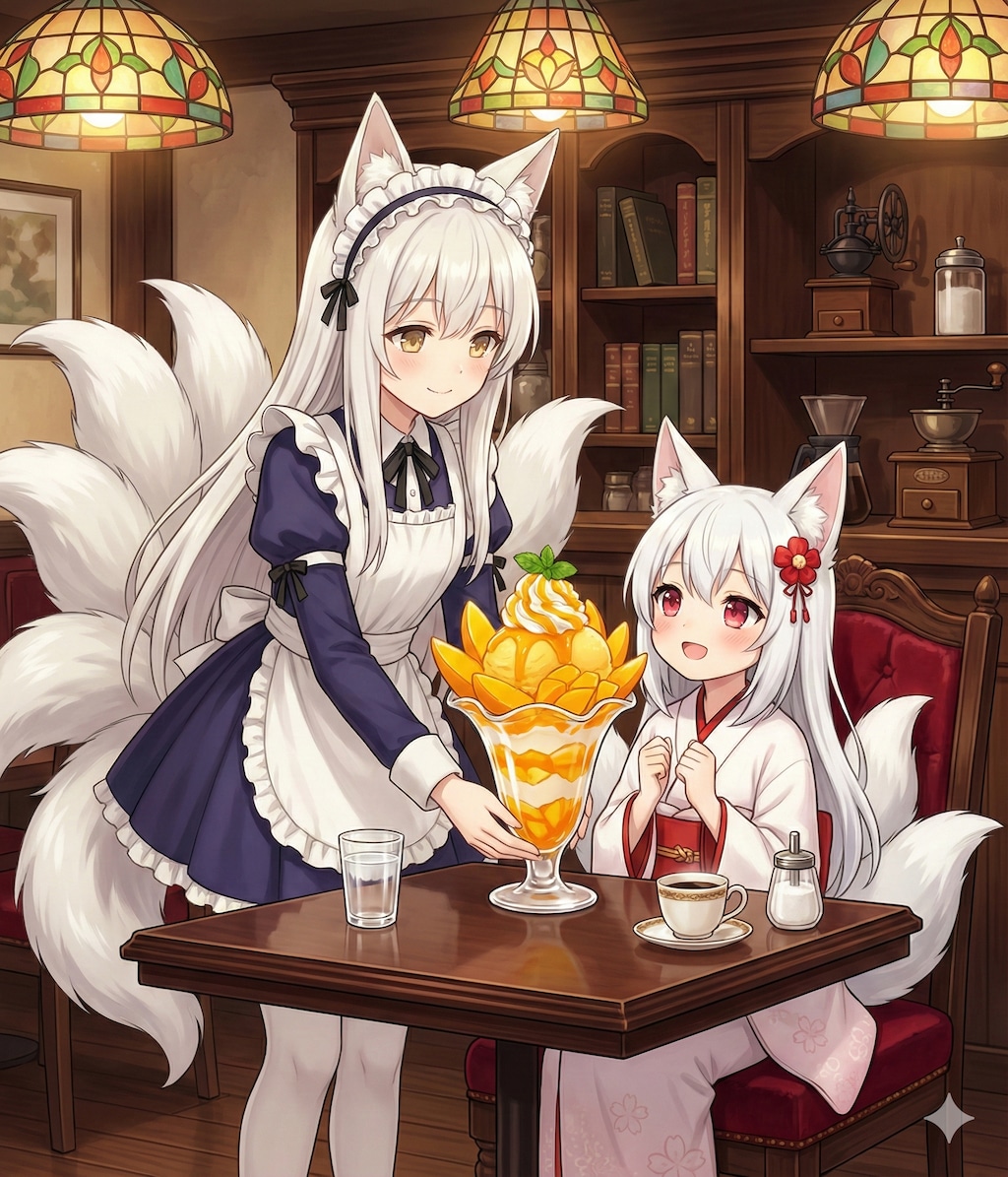 【よその子】第７話「KUONカフェでおもてなし」（御神体様）