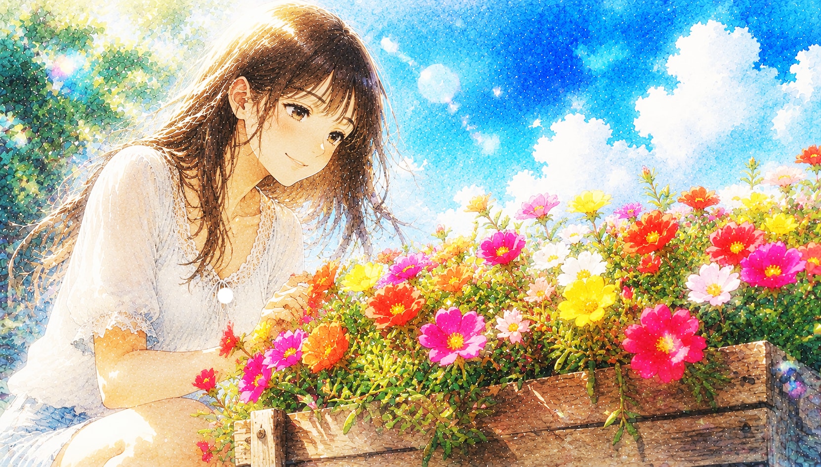 誕生花　0716 ポーチュラカ