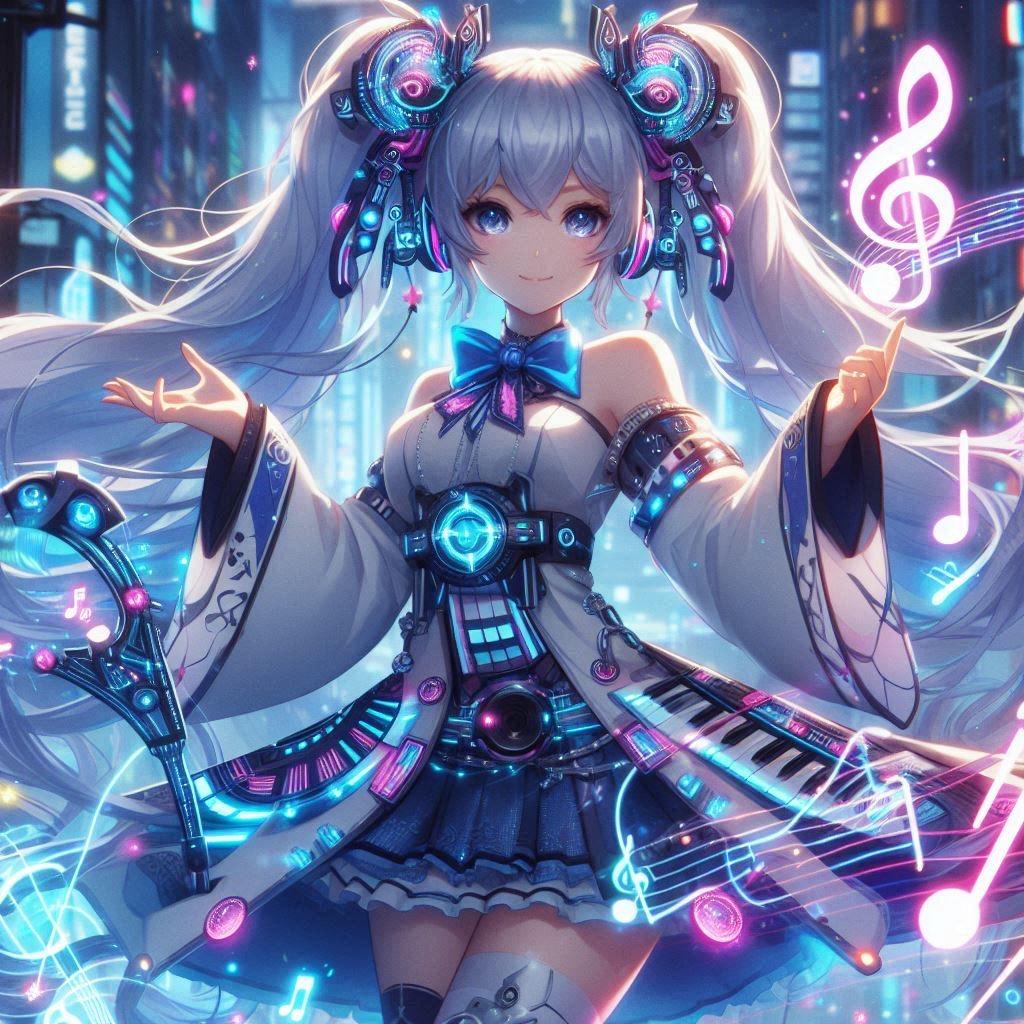 サイバーパンク歌姫