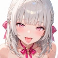 そんなによだれが欲しいんだ💕 2枚目