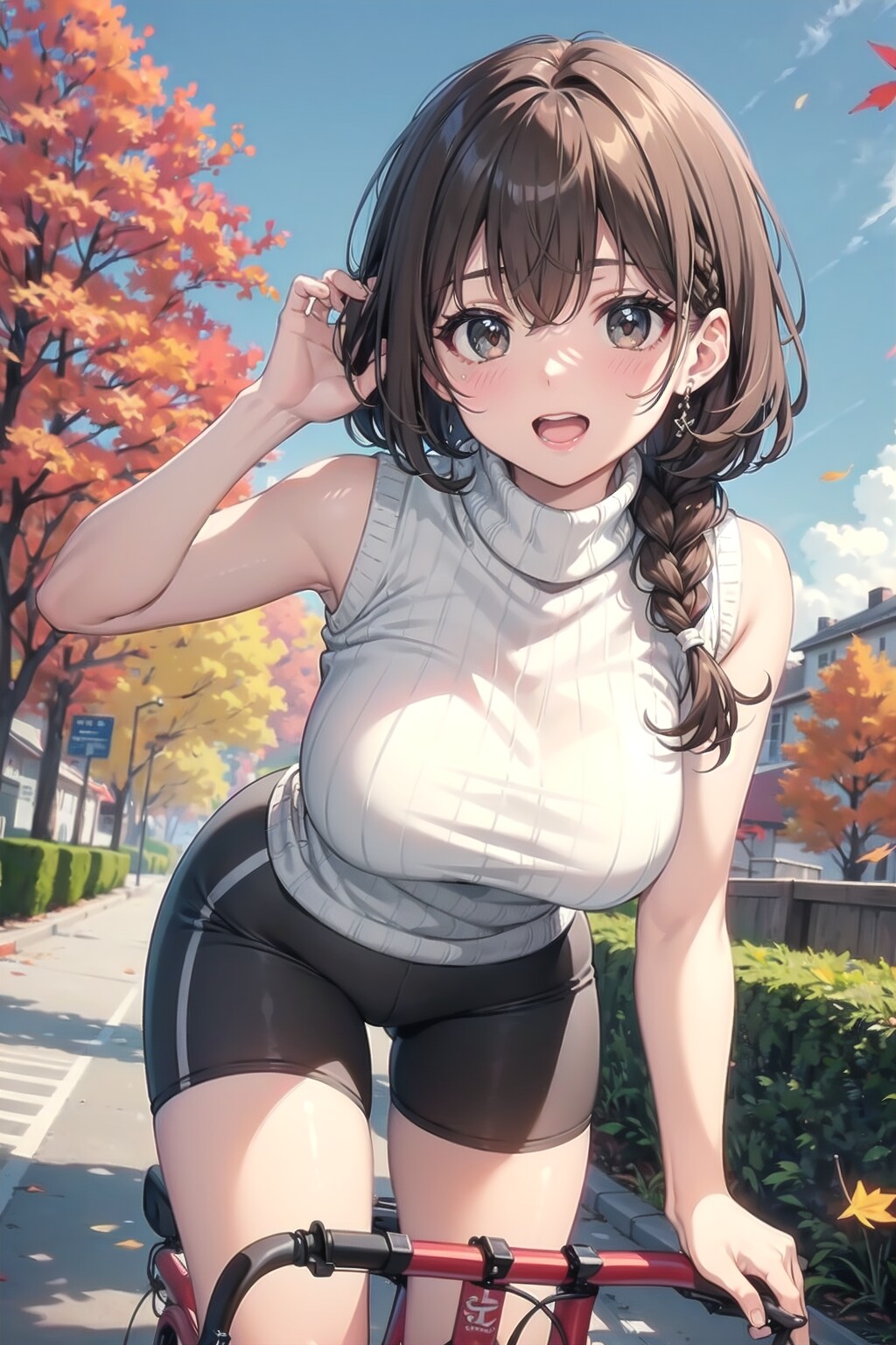 秋サイクリング