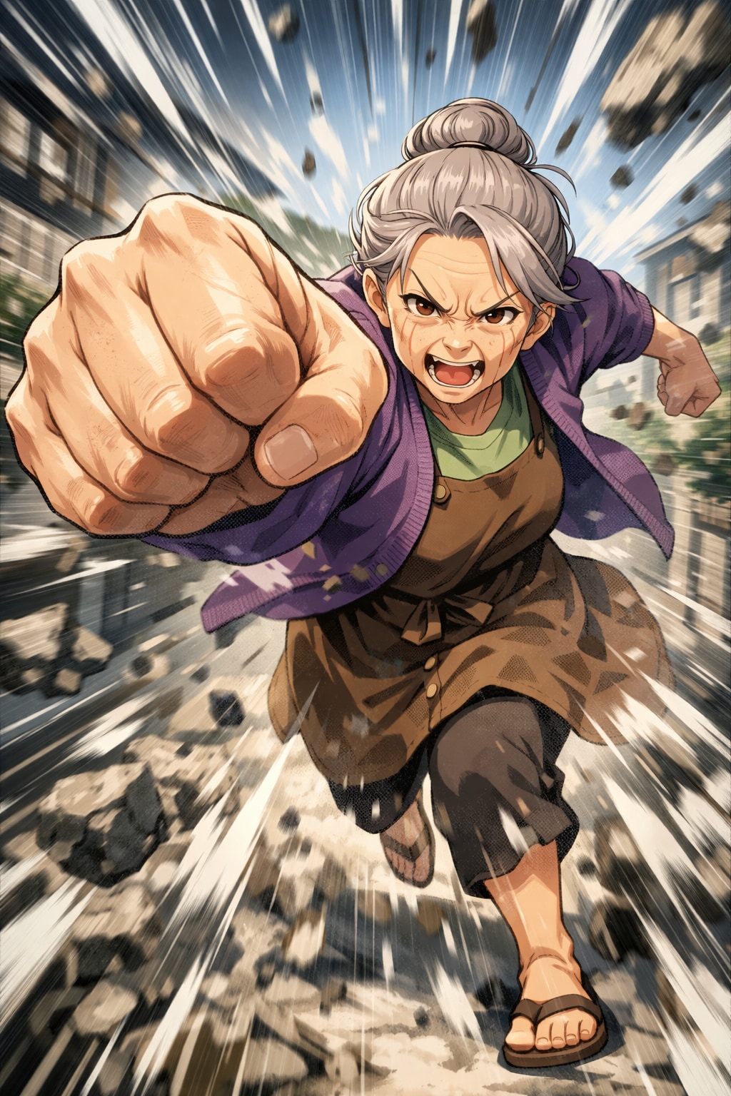 ばぁばパワー | の人気AIイラスト・グラビア