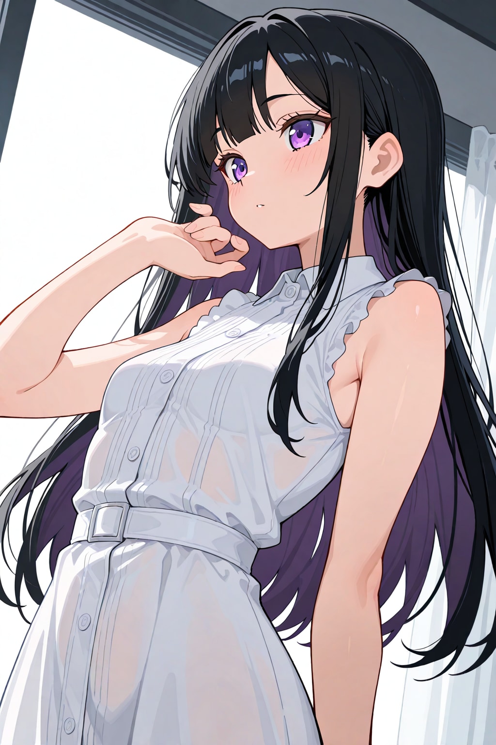 司書のお姉さん。『あら、また来たのね？』