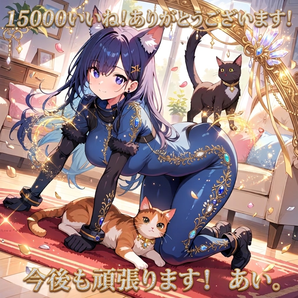 15000いいね！の感謝を込めて、あいの輝きポートレート