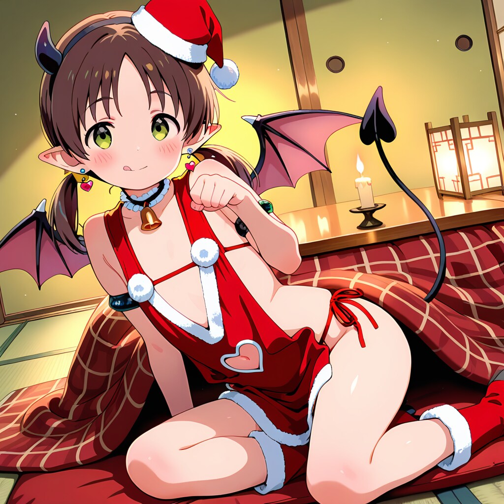 聖なる夜は淫魔にご注意♥⑤