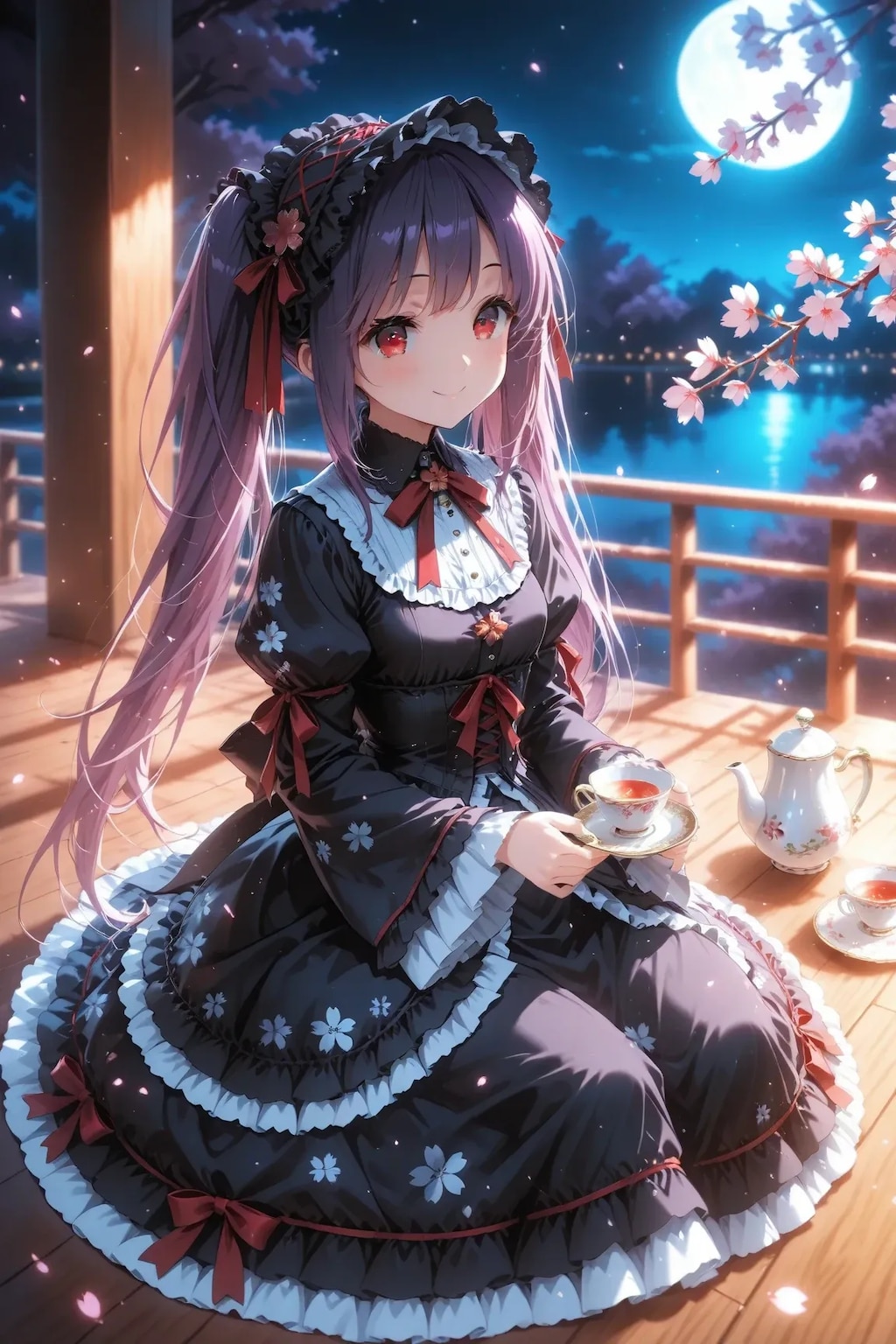 夜桜🌸のティータイム☕💖